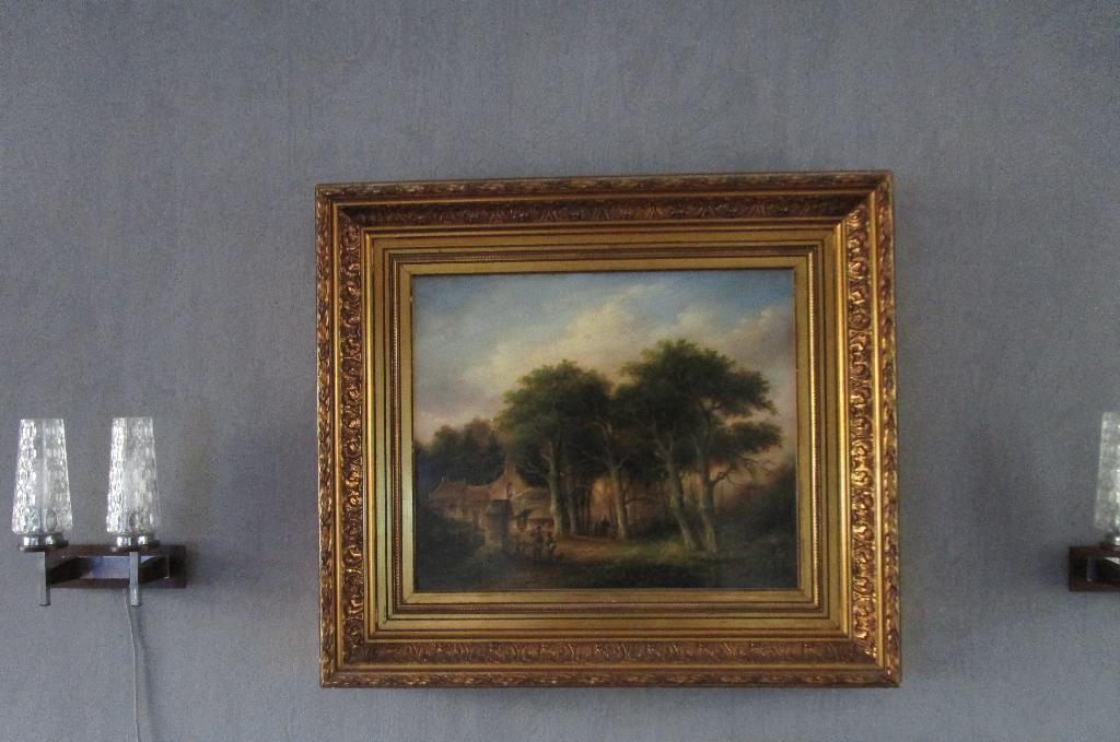 Thomas Heesakkers bos tafereel, Antiek en Kunst, Ophalen