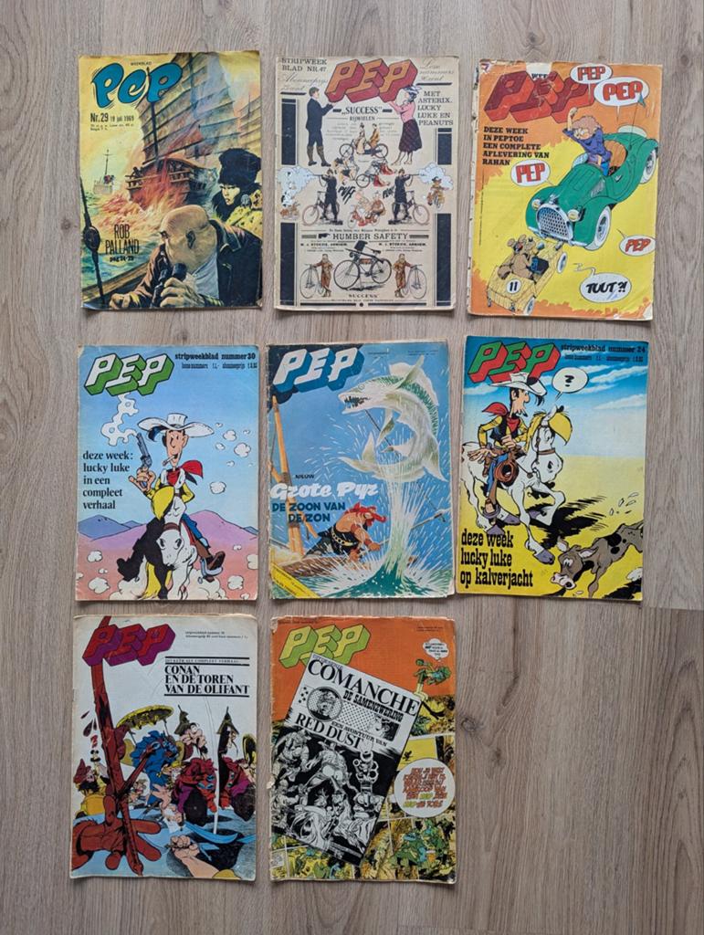 Diverse nummers van PEP, Boeken, Strips | Comics, Meerdere comics, Ophalen of Verzenden, Gelezen, Europa
