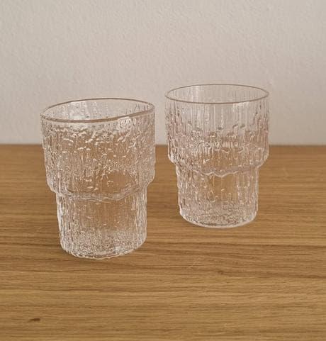 Set Iittala ‘Paadar’ borrelglaasjes, Ophalen of Verzenden, Zo goed als nieuw, Borrel- of Shotglas