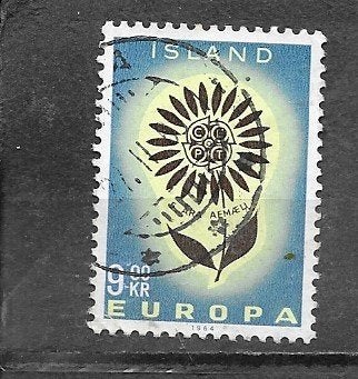 IJsland, mi.386, gestempeld, Verzenden, Overige landen, Gestempeld