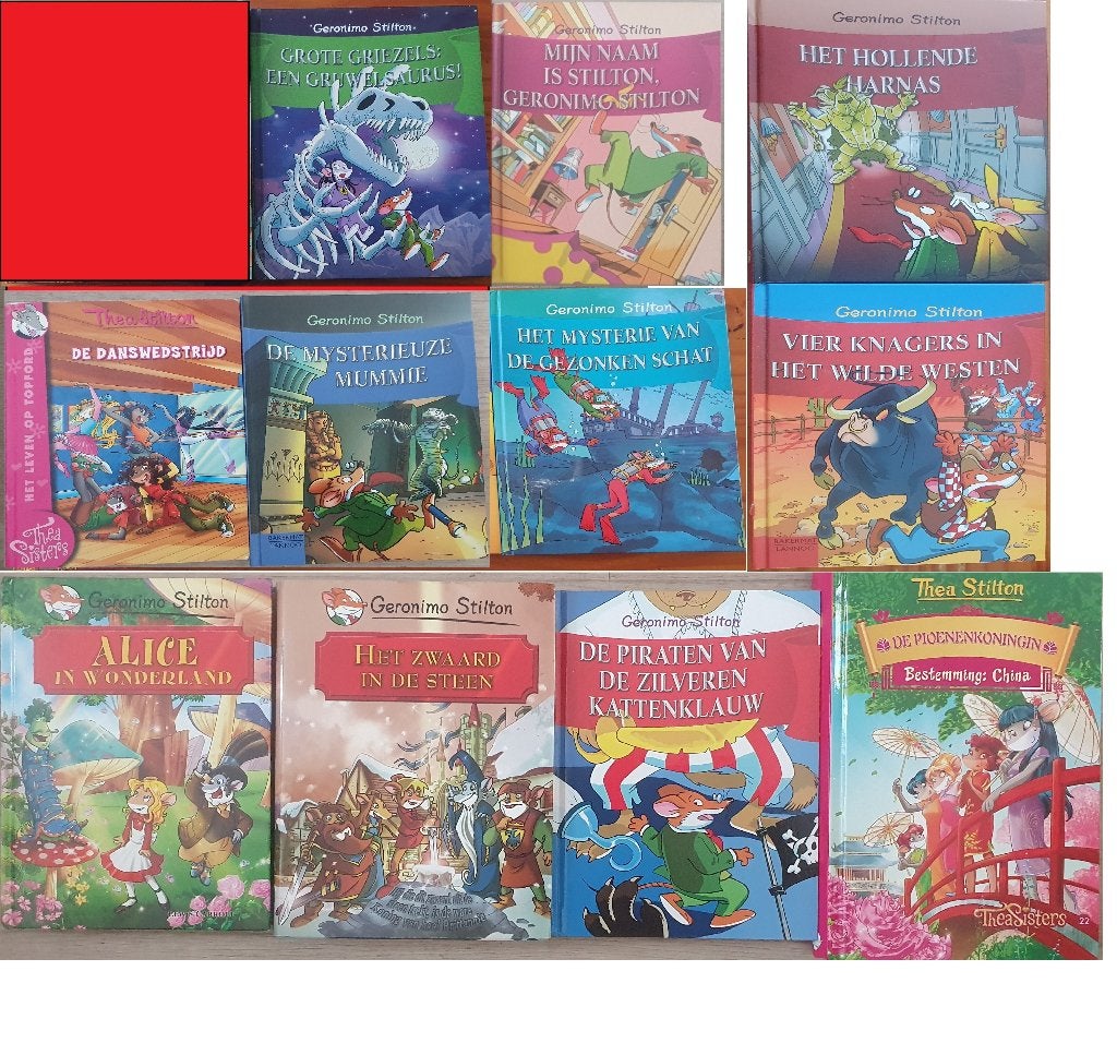 Geronimo Stilton diverse delen + Thea Stilton, Boeken, Stripboeken, Meerdere stripboeken, Ophalen of Verzenden, Zo goed als nieuw