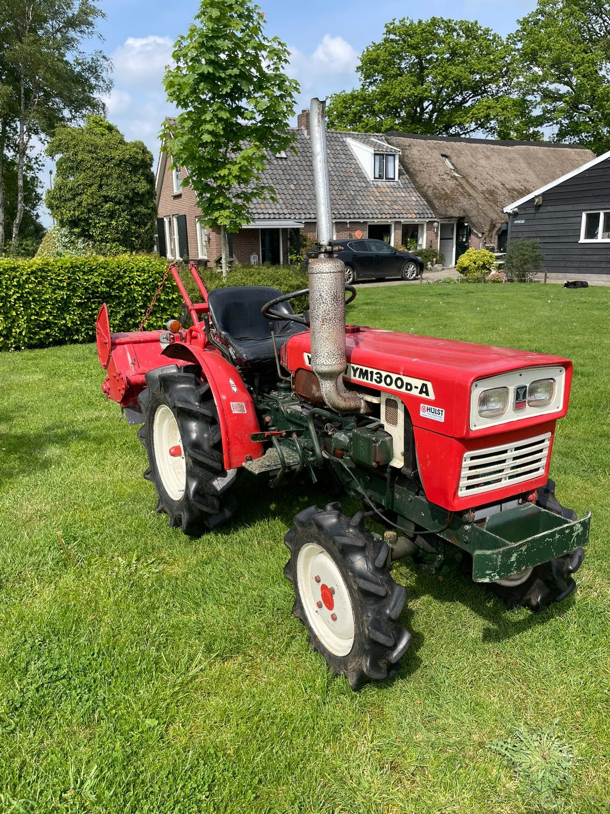 Yanmar ym1300d-A minitrekker met grondfrees, Gebruikt, Tot 2500, Tot 80 Pk, Ophalen