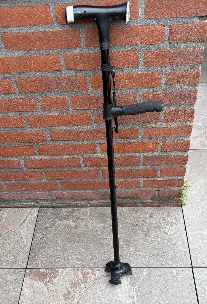 opvouwbare WANDELSTOK met verlichting en alarm - WD014, Diversen, Waddinxveen, Gebruikt, Verstelbaar, Ophalen of Verzenden