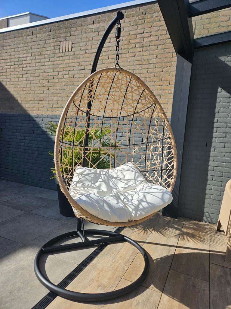 Hangstoel, Ophalen, Gebruikt, Rotan
