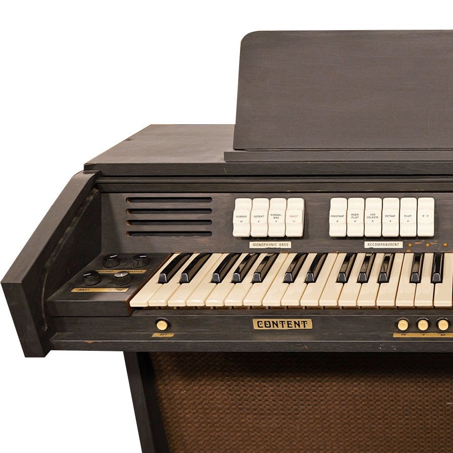 Content D900 Occasion Orgel Zwart, Gebruikt, Verzenden, 1 klavier, 3364AE