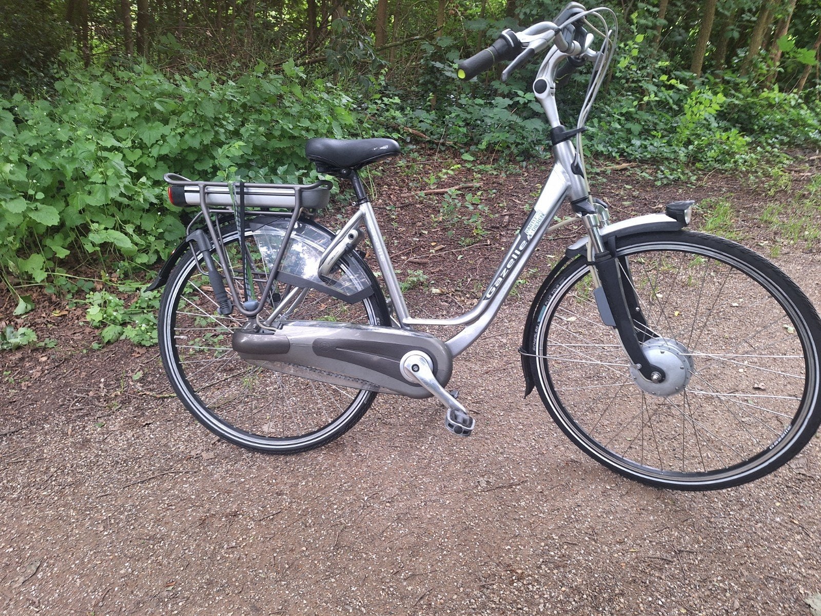 Elektrische gazelle damesfiets, 47 tot 51 cm, Ophalen, Zo goed als nieuw, Gazelle