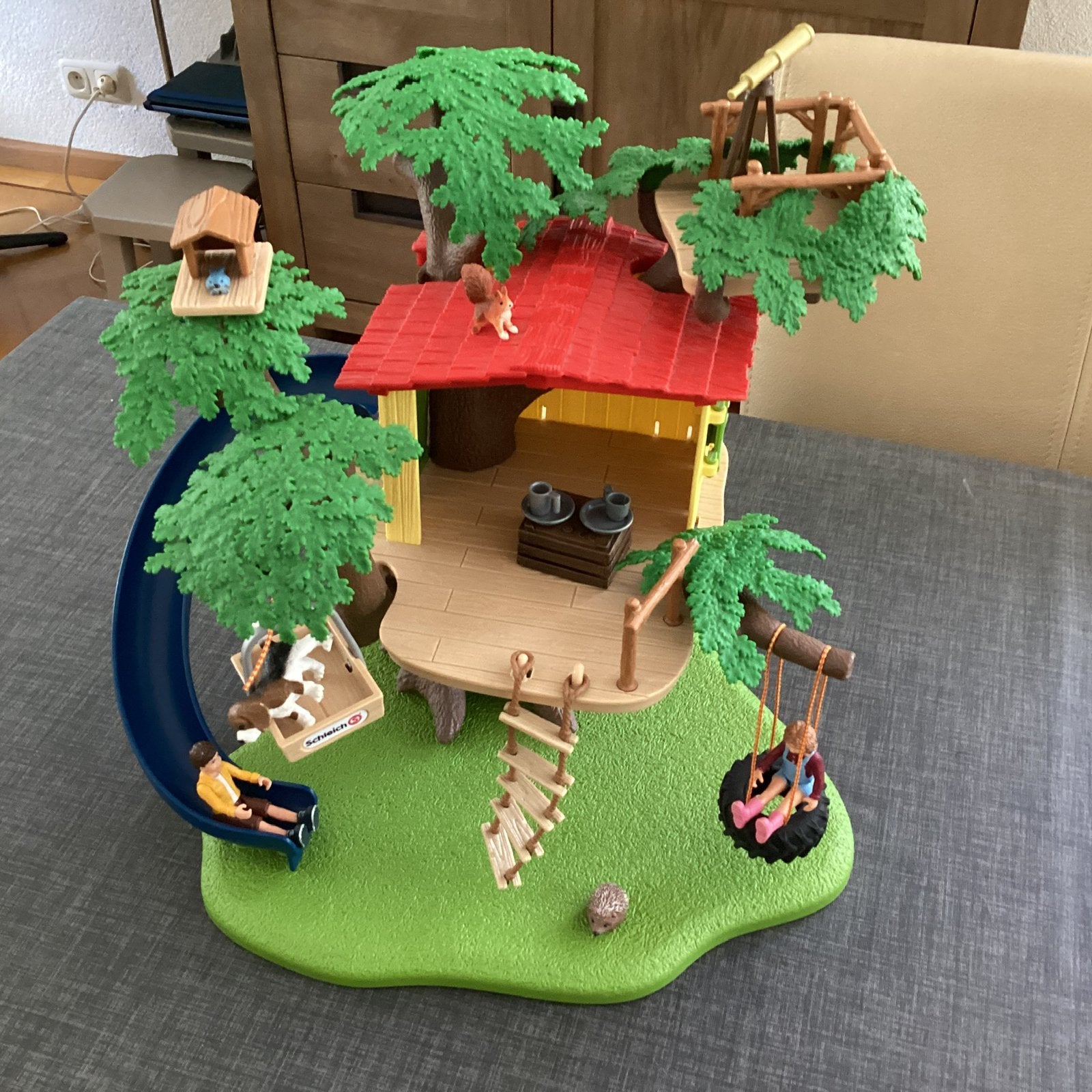 Schleich boomhut nr 42408, Ophalen of Verzenden, Zo goed als nieuw