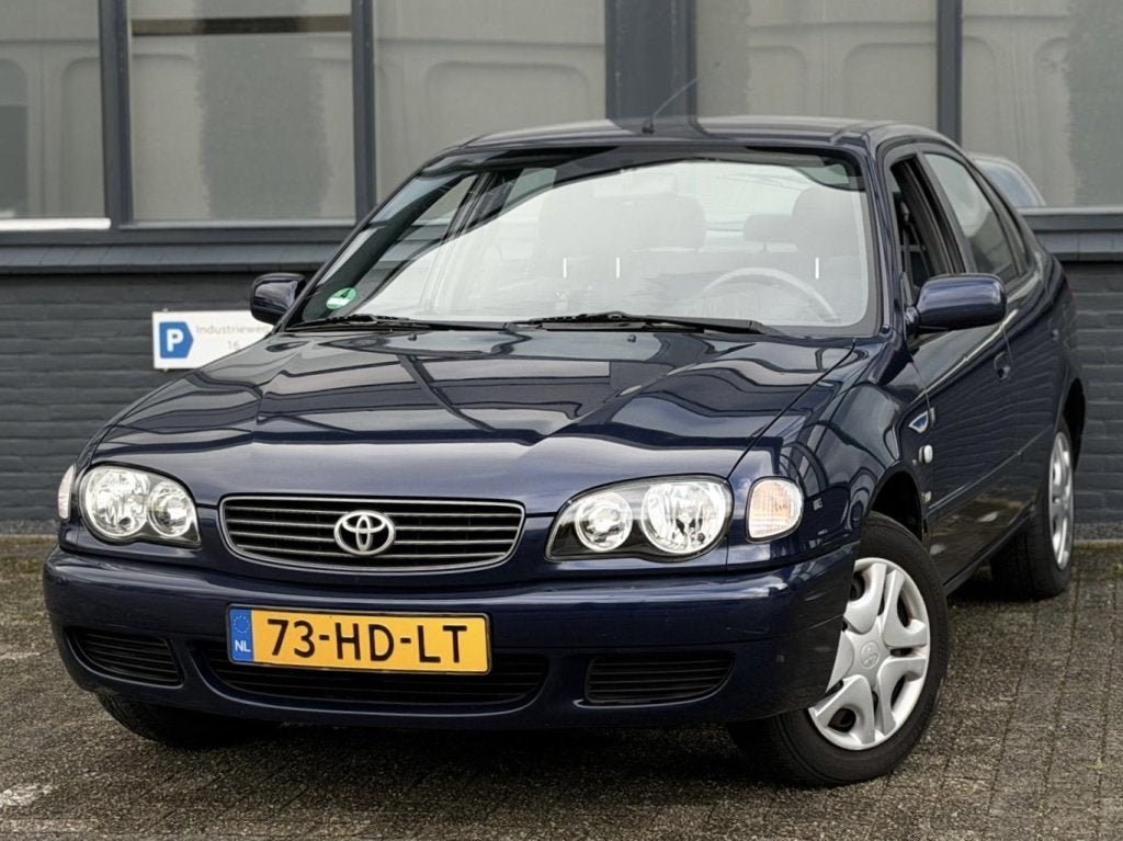 Toyota Corolla 1.6 VVT-i Terra |Airco |Nieuwe APK |Stuurbkr, Auto's, Blauw, Bedrijf, Handgeschakeld, Toyota