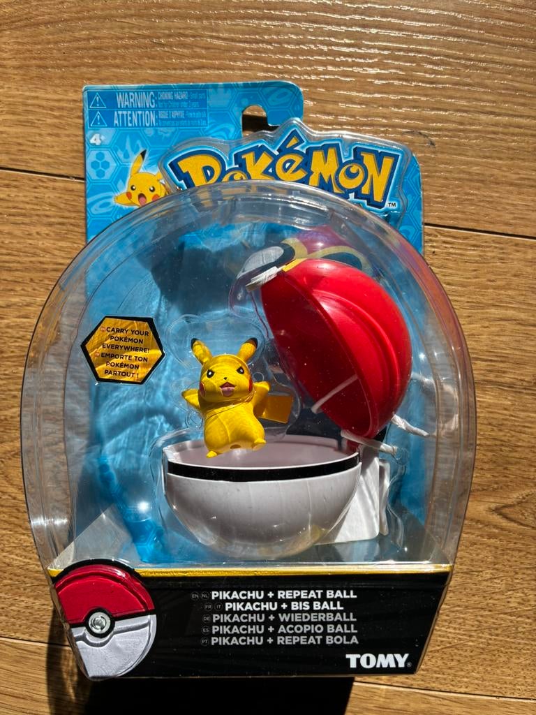 Pokémon Clip 'n Carry: Pikachu & Repeat Ball, Verzenden, Overige genres, 1 speler, Zo goed als nieuw