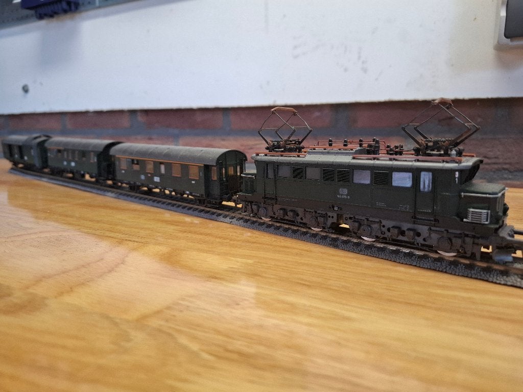 Schaal HO Roco 63614 treinset BR144 DB 9496, Ophalen, Gelijkstroom of Wisselstroom, Roco, Gebruikt