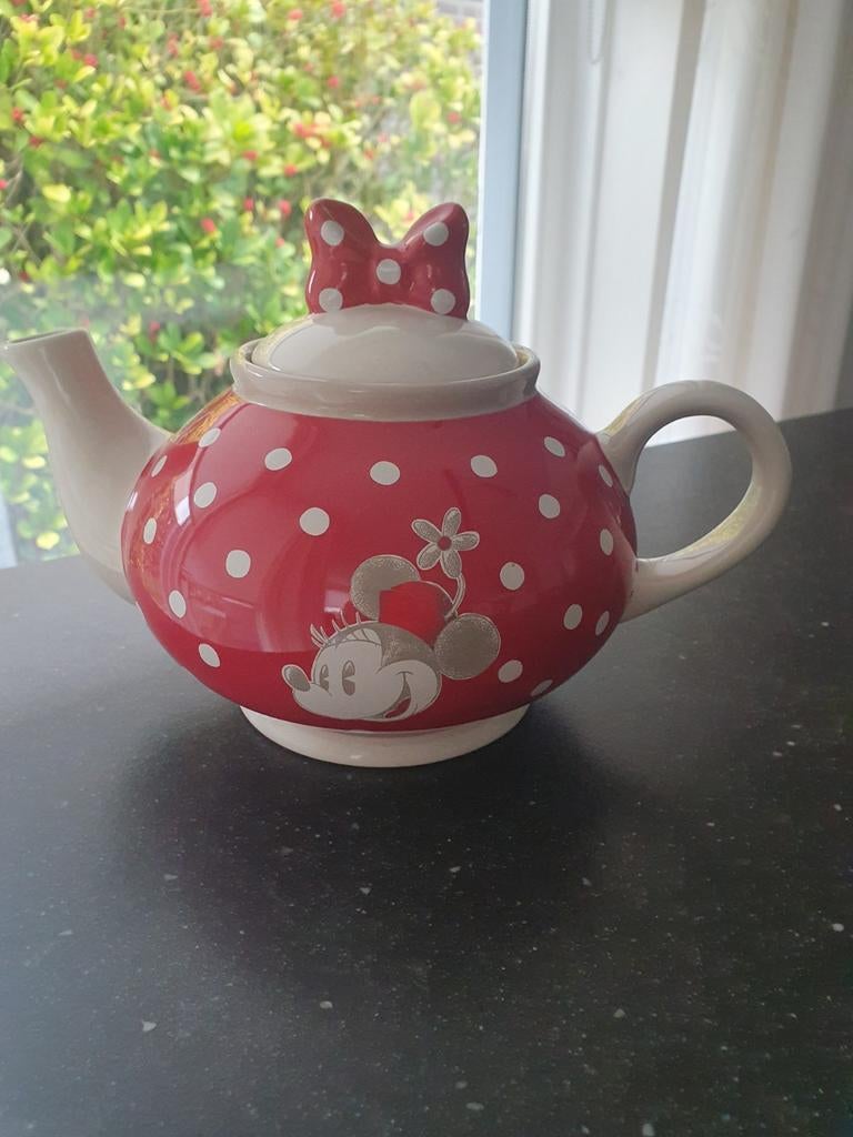 Minnie Mouse theepot (nieuw), Ophalen, Mickey Mouse, Nieuw, Servies