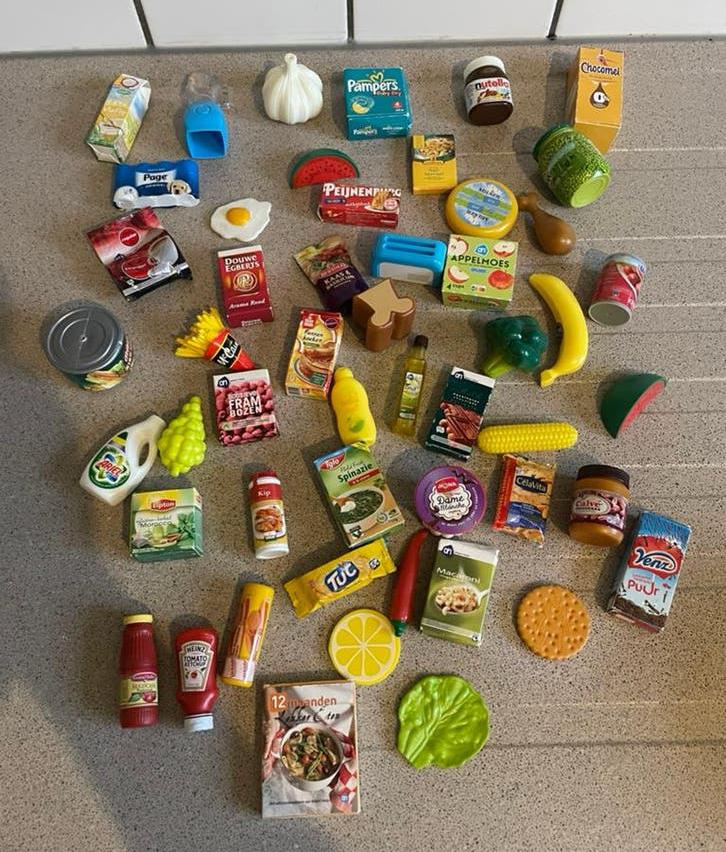 51 mini’s boodschappen AH verpakkingen (pakket 2), Albert Heijn, Ophalen of Verzenden