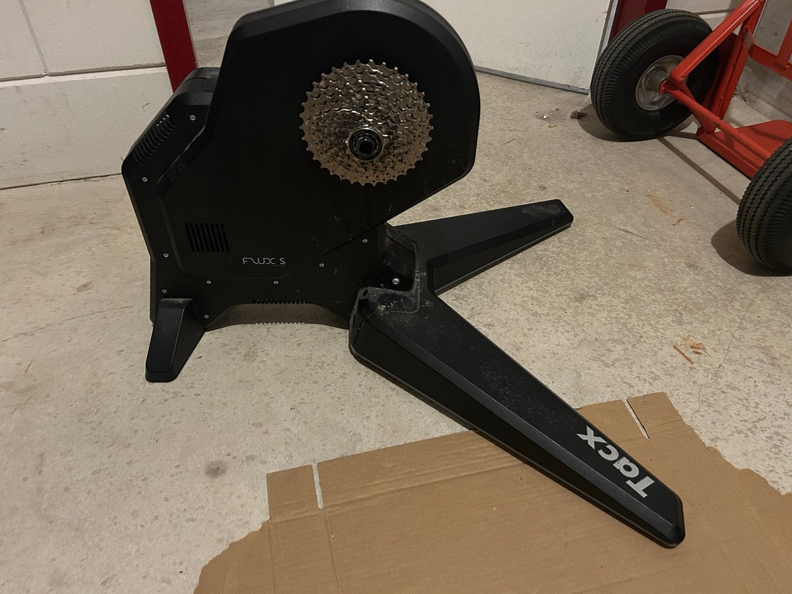 Tacx Flux S Smart Trainer - Zo goed als nieuw, Ophalen, Overige typen, Kunststof, Zo goed als nieuw