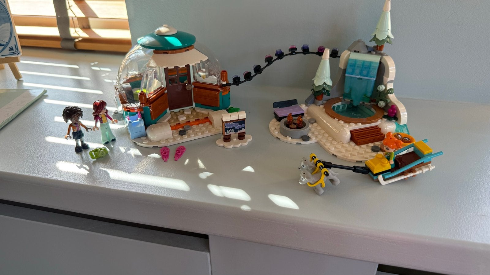 LEGO Friends Iglo Avontuur 41760 met handleiding, Ophalen of Verzenden, Zo goed als nieuw, Overige merken