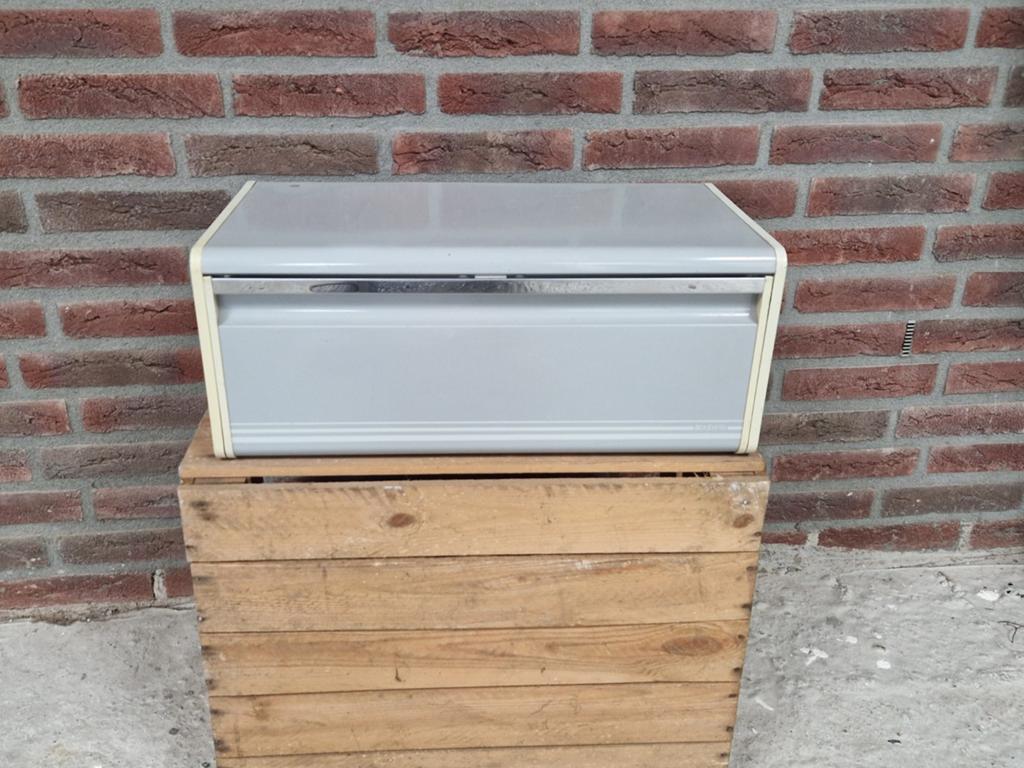 Te koop broodtrommel., Huis en Inrichting, Ophalen, Rvs of Chroom