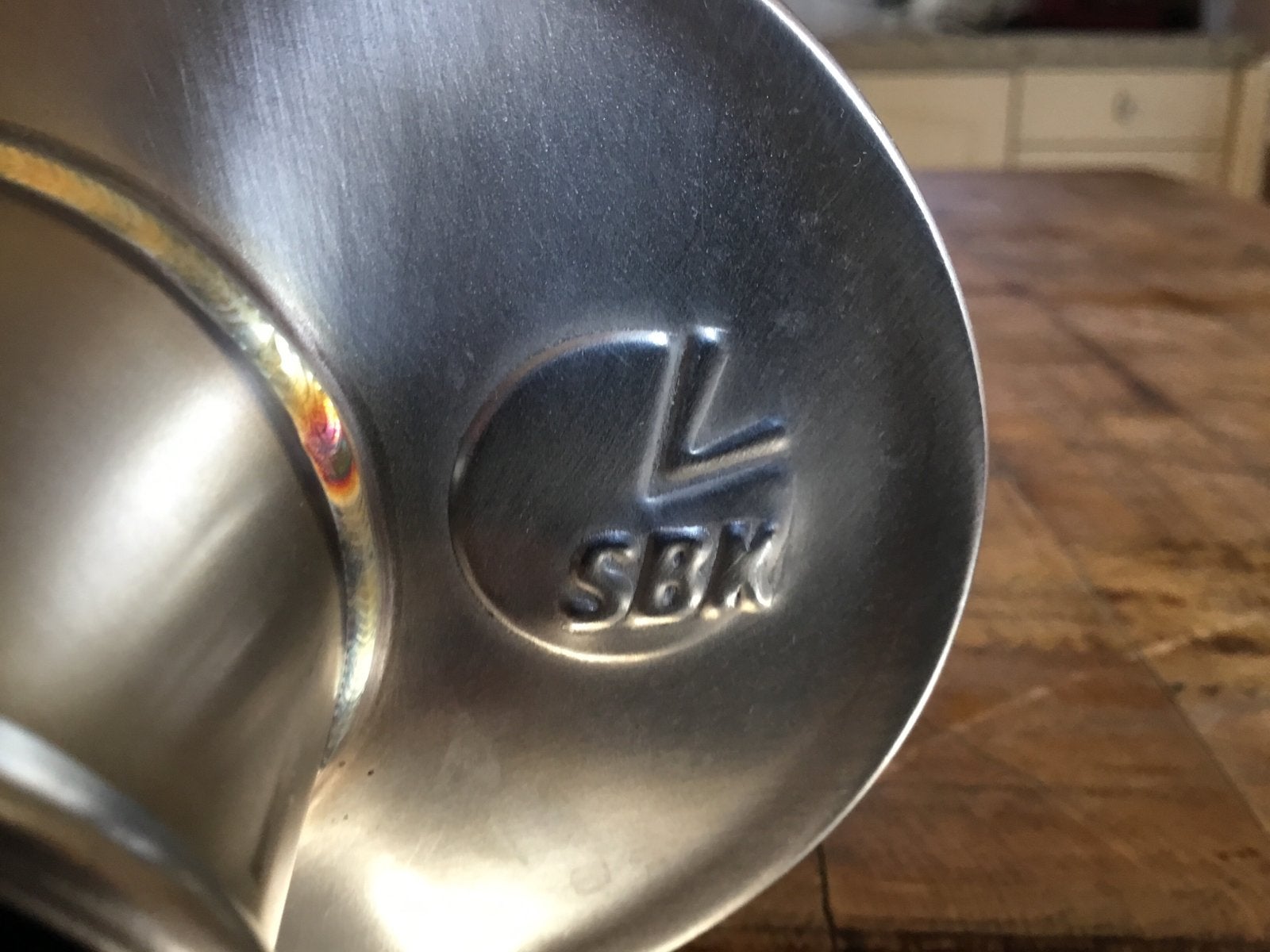 SBK Titanium uitlaatdemper, Ophalen of Verzenden, Nieuw