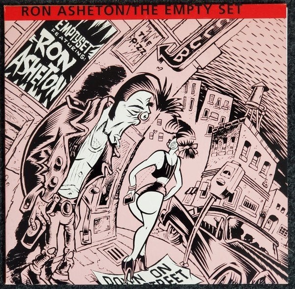 ron asheton-the empty set/roman holiday-garage/punk-blauw vi, Cd's en Dvd's, Gebruikt, 10 inch, Verzenden, Colored vinyl