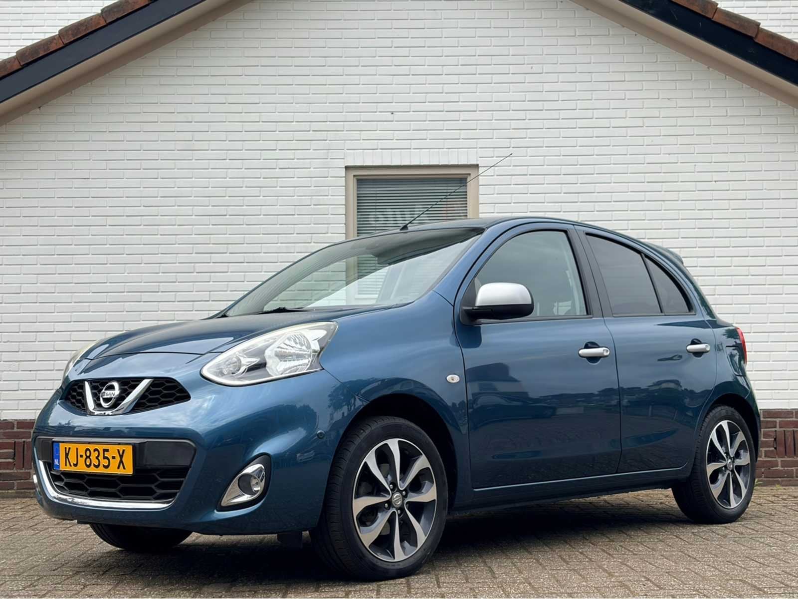 2016 Nissan Micra 1.2 Connect Ed. NTEC Personenauto, Auto's, Nissan, Voorwielaandrijving, Gebruikt, Blauw, 1198 cc