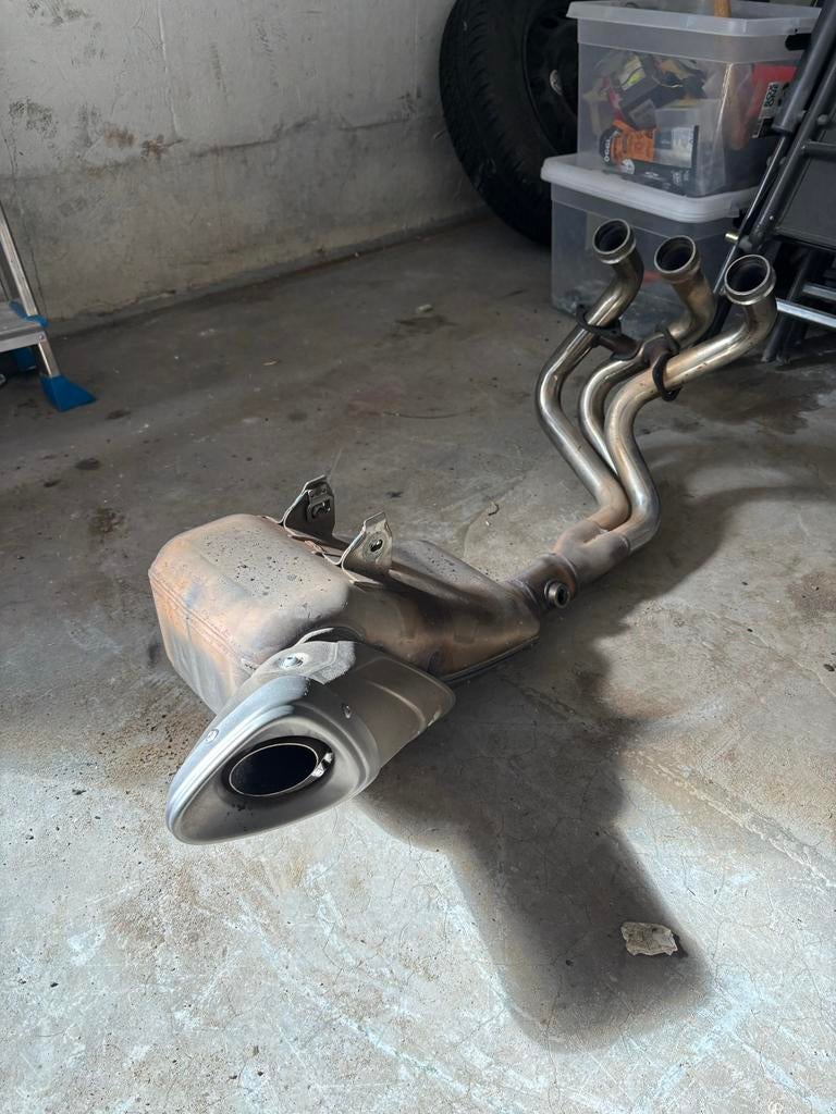 Originele uitlaat Yamaha MT09 (2014), Ophalen, Gebruikt