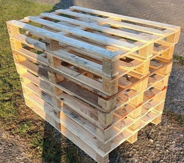 Houten pallets 80x120cm, Ophalen, Overige houtsoorten, Minder dan 200 cm, Pallet