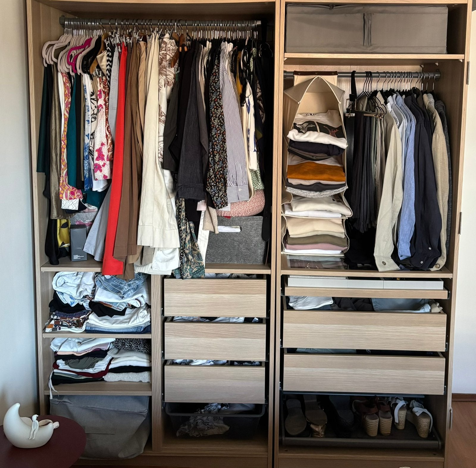 IKEA PAX Wardrobe [Really good condition - extras], Ophalen, 200 cm of meer, 50 tot 100 cm, Zo goed als nieuw