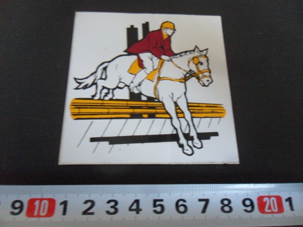 stickers Paardrijden manege  Paardensport, Ophalen of Verzenden, Zo goed als nieuw