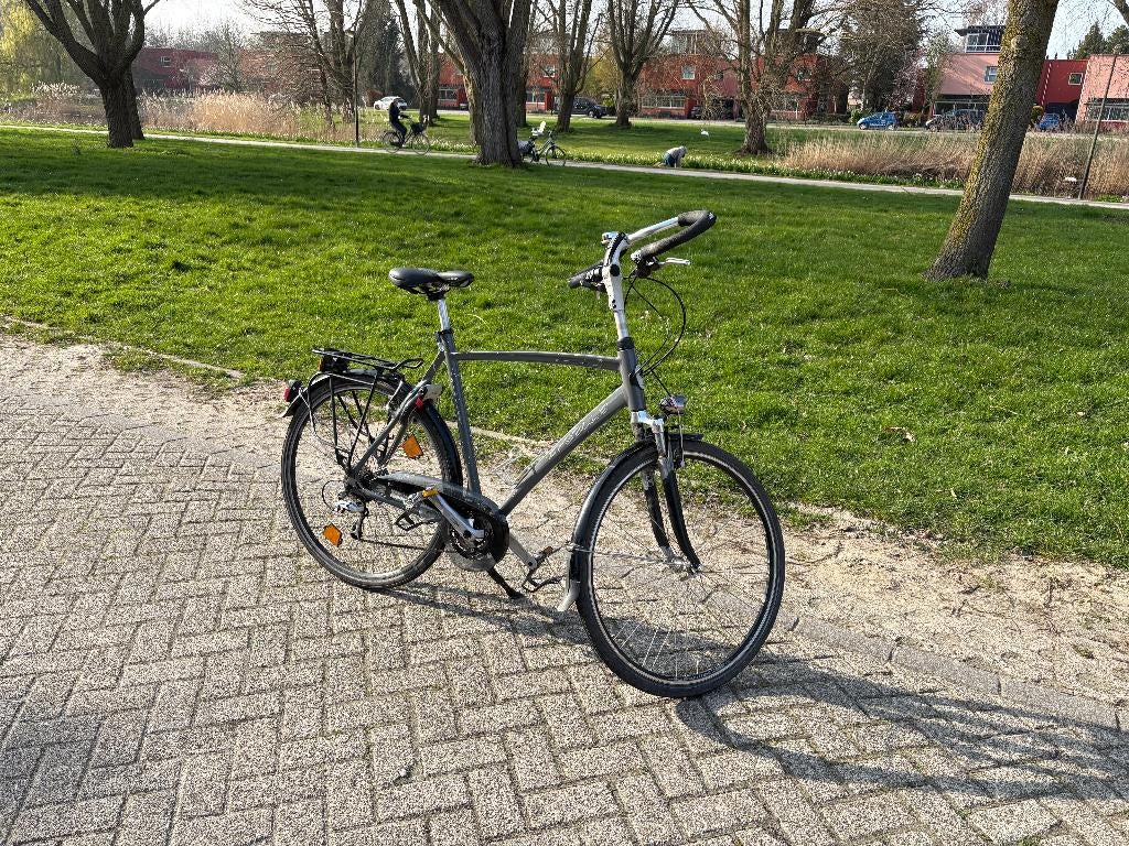 herenfiets gazelle fuente, Ophalen, Gebruikt, Versnellingen, 57 tot 61 cm