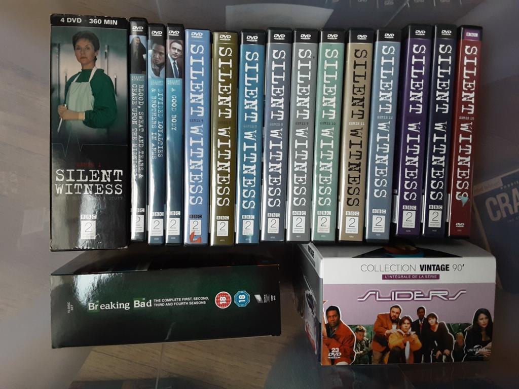 DVD Boxsets: Silent Witness, Breaking Bad, Seinfeld,, Gebruikt, Vanaf 16 jaar, Ophalen of Verzenden, Boxset