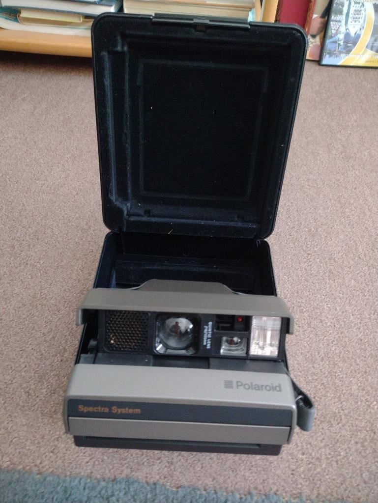 Polaroid Spectra System Instant Camera in originele case, Ophalen of Verzenden