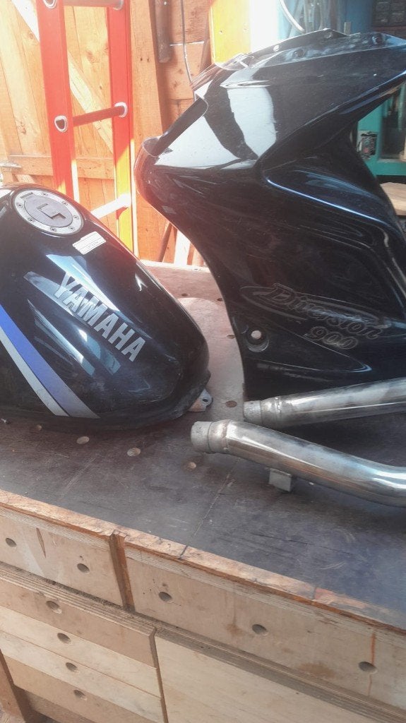 Yamaha XJ 900 Diversion onderdelen (1995), Motoren, Onderdelen | Yamaha, Ophalen, Gebruikt