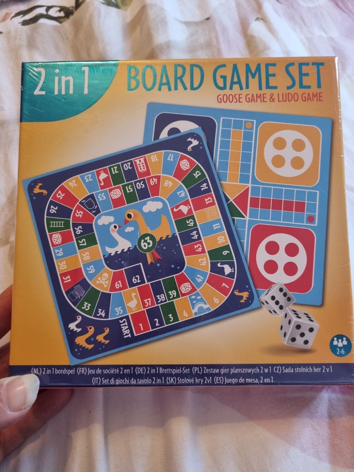 Nieuw spel, geheel in folie 2 in  1., Vijf spelers of meer, Ophalen of Verzenden, Nieuw
