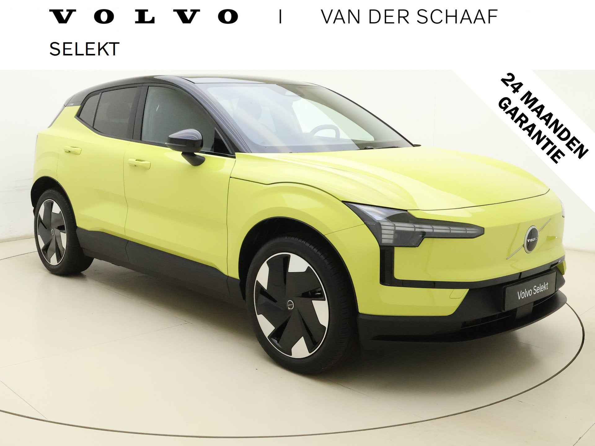 Volvo EX30 Extended Range Plus 69 kWh / Stoel/- en stuurverw, Auto's, Volvo, Automaat, Achterwielaandrijving, Gebruikt, Leder en Stof