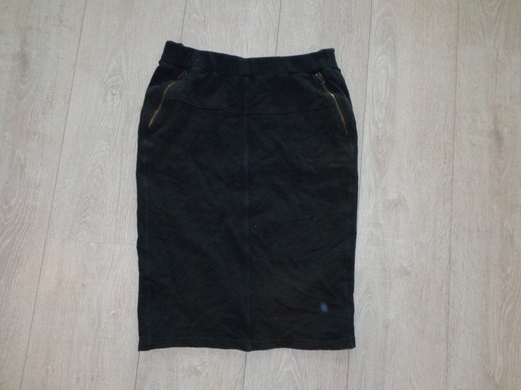 zwarte midirok van Moscow, maat S, Kleding | Dames, Rokken, Zwart, Ophalen of Verzenden, Maat 36 (S), Gedragen