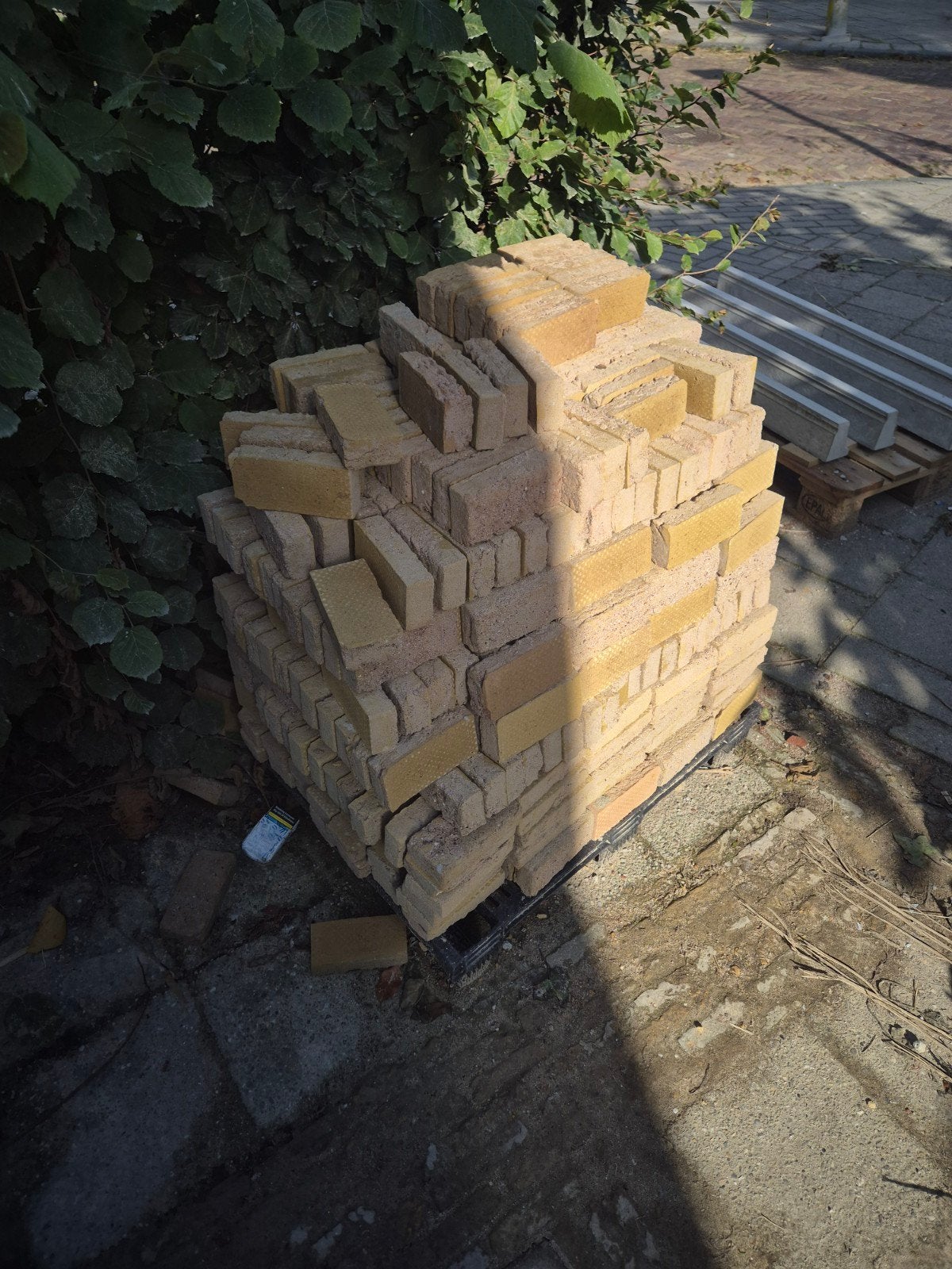 IJsselsteentjes gele bakstenen, Doe-het-zelf en Verbouw, Ophalen, Nieuw, Bakstenen