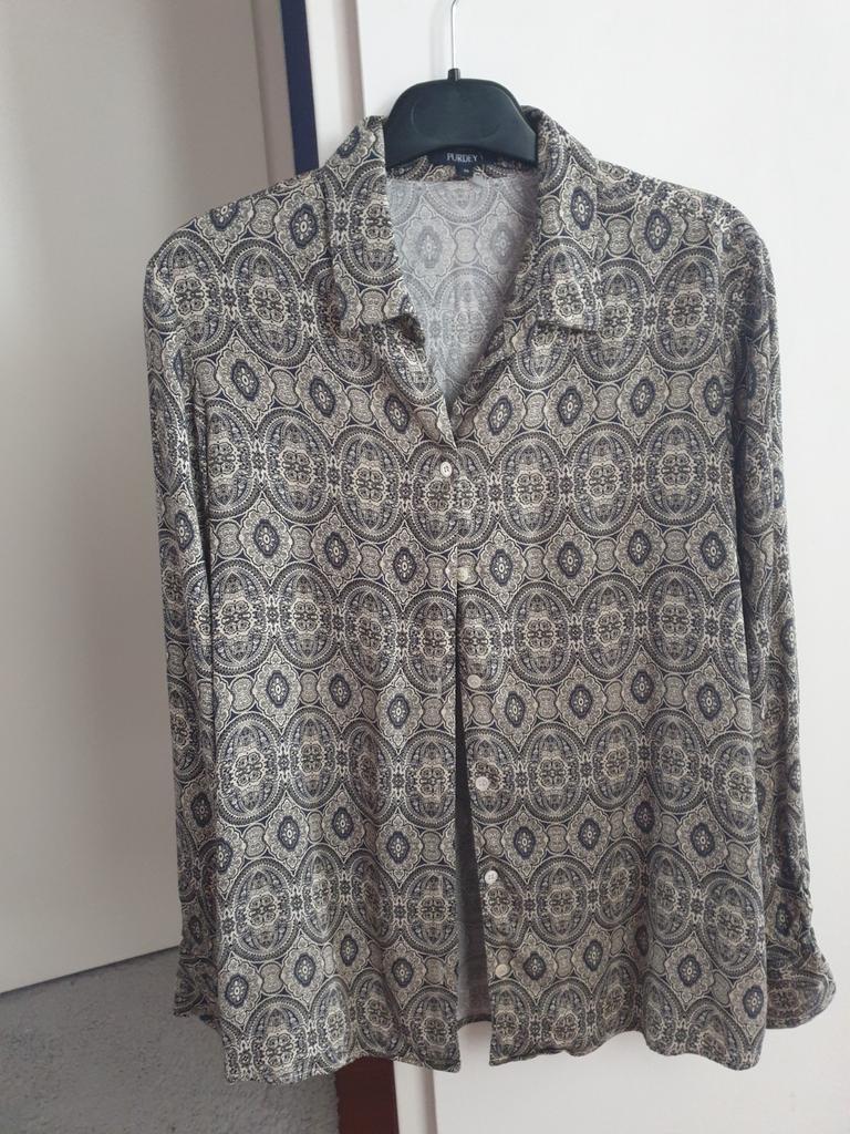 Purdey Blouse met Paisley Print - Maat 38, Maat 38/40 (M), Beige, Ophalen of Verzenden, Zo goed als nieuw