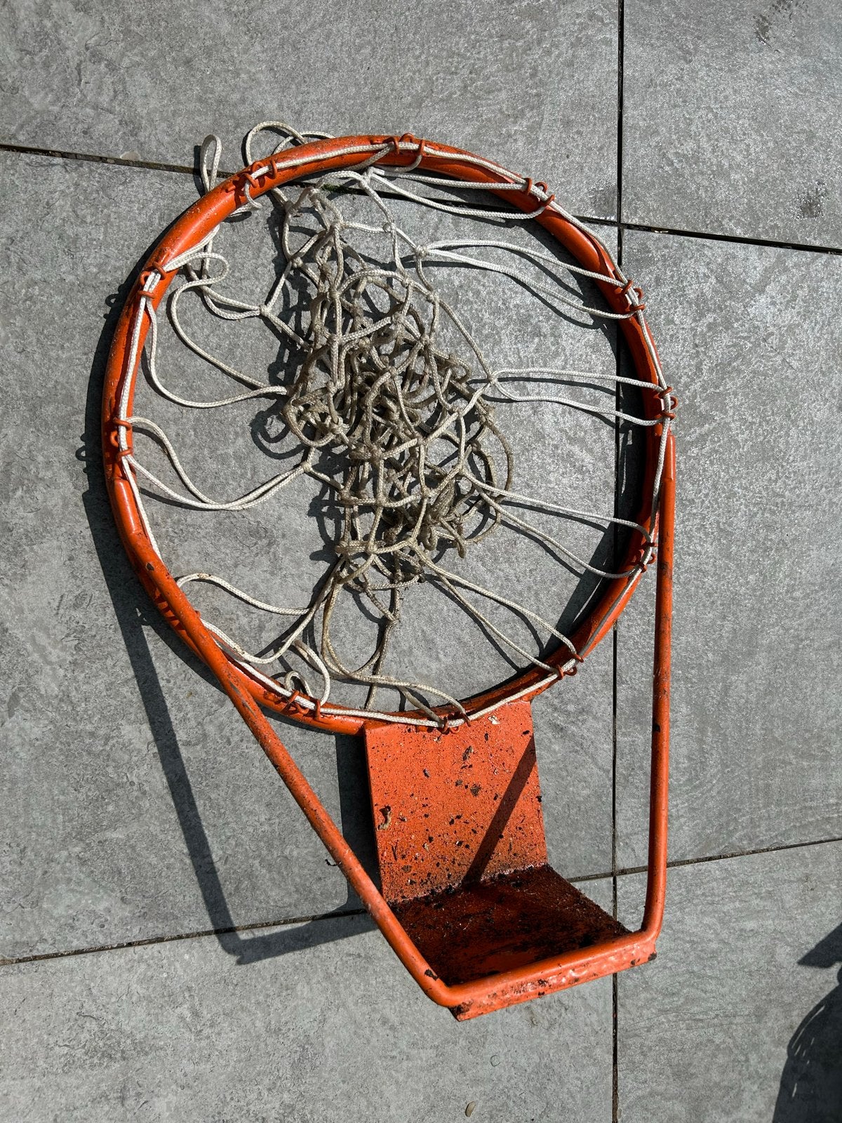 Basketbalring voor muurbevestiging - Oranje, Sport en Fitness, Basketbal, Ophalen, Gebruikt, Ring, Bord of Paal