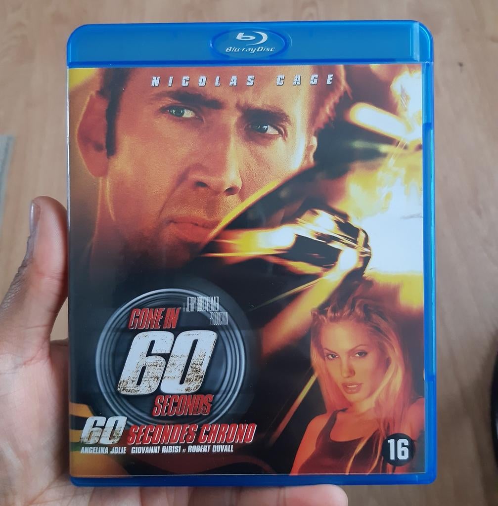 Gone in 60 Seconds - Nicolas Cage & Angelina Jolie, Cd's en Dvd's, Blu-ray, Ophalen of Verzenden, Actie