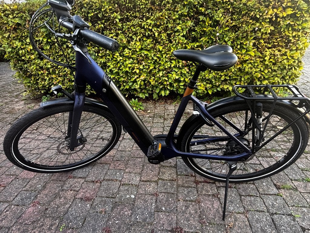 ZGAN Koga E-Nova EVO-PT Blauw (2024), Zo goed als nieuw, 50 km per accu of meer, 55 tot 59 cm, Ophalen