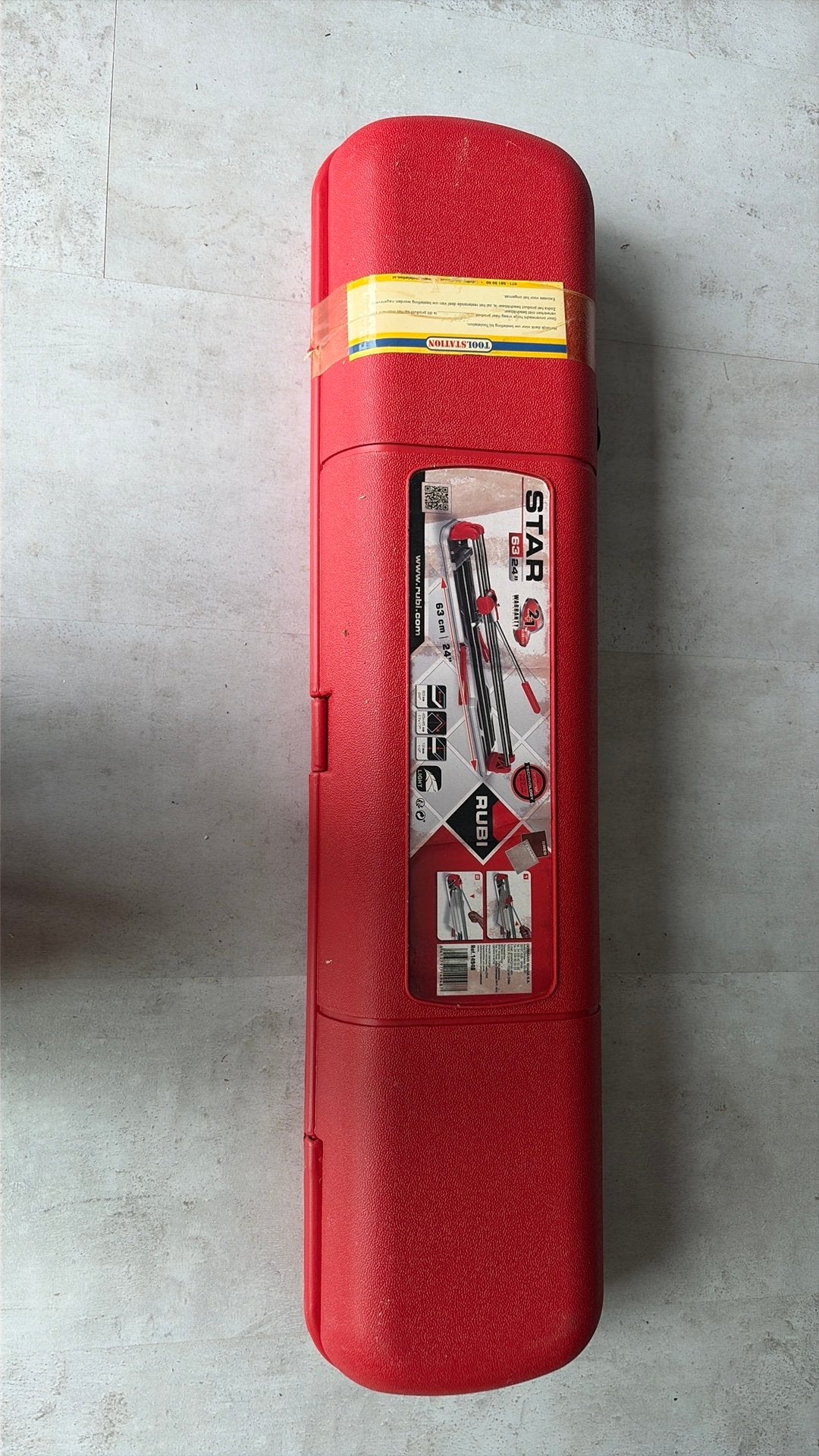 Tegel snijder RUBI star, Doe-het-zelf en Verbouw, Tegels, Ophalen, Overige materialen, 60 cm of meer, Zo goed als nieuw