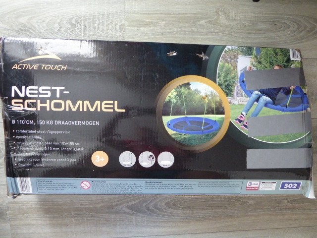NESTSCHOMMEL 110 cm  in uitstekende staat, Ophalen of Verzenden, Gebruikt, Schommel