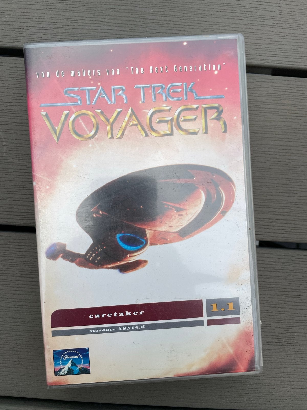 Star Trek Voyager - Caretaker 1.1 VHS, Cd's en Dvd's, Ophalen, Nederlands ondertiteld, Science Fiction en Fantasy, Vanaf 12 jaar