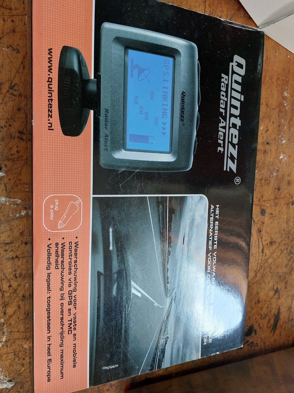 Quintezz Radar Alert - GPS Radarverklikker, Ophalen of Verzenden