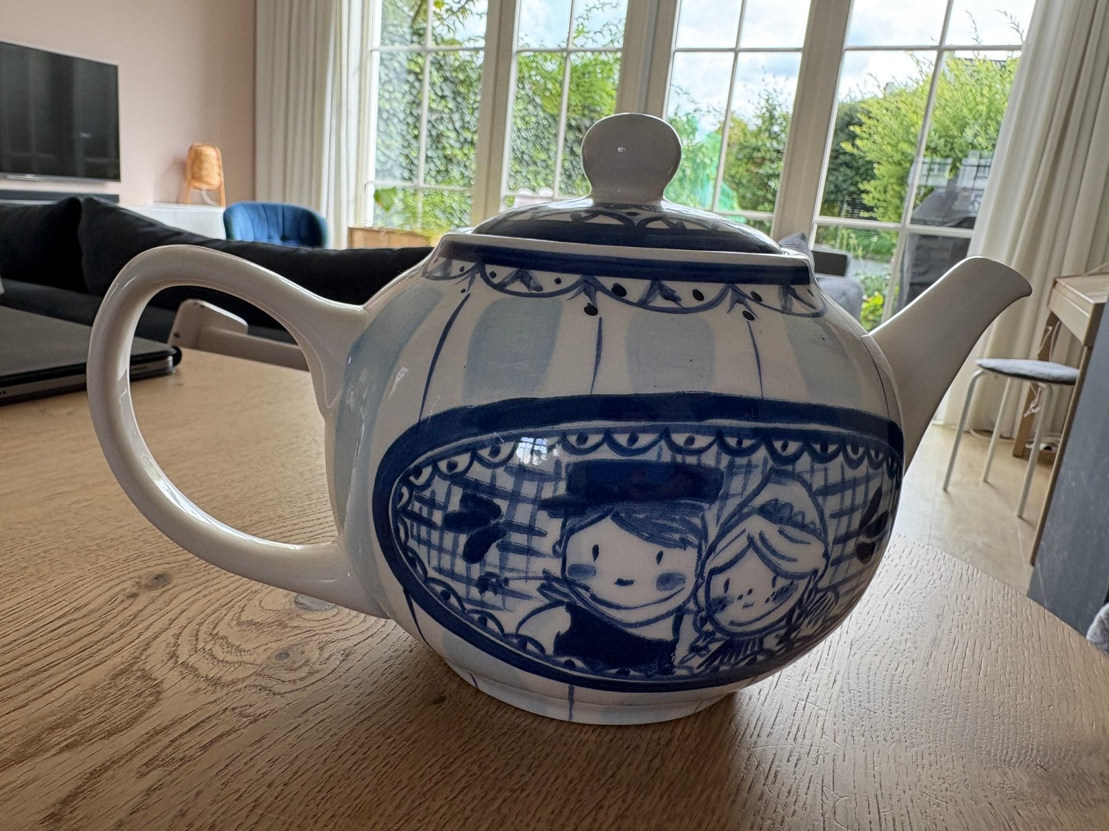 Theepot Blond Amsterdam, Huis en Inrichting, Keuken | Servies, Ophalen, Landelijk/Boerenbont, Zo goed als nieuw, Theepot