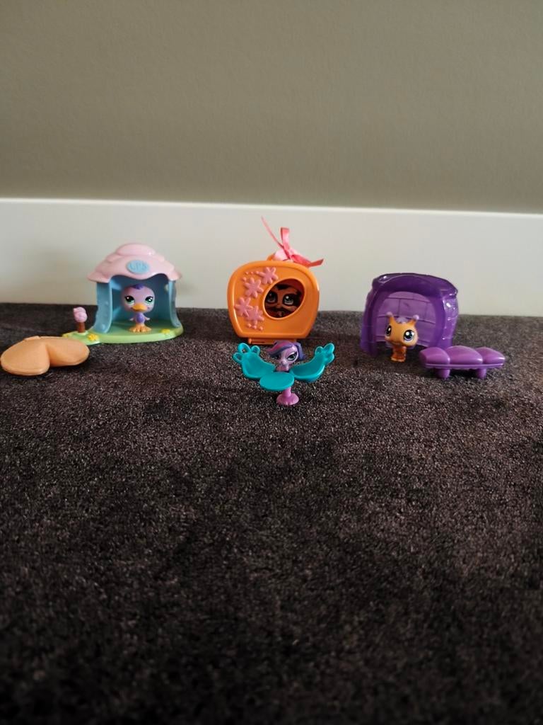 Little Pet Shop met huisjes en diertjes, Kinderen en Baby's, Ophalen of Verzenden