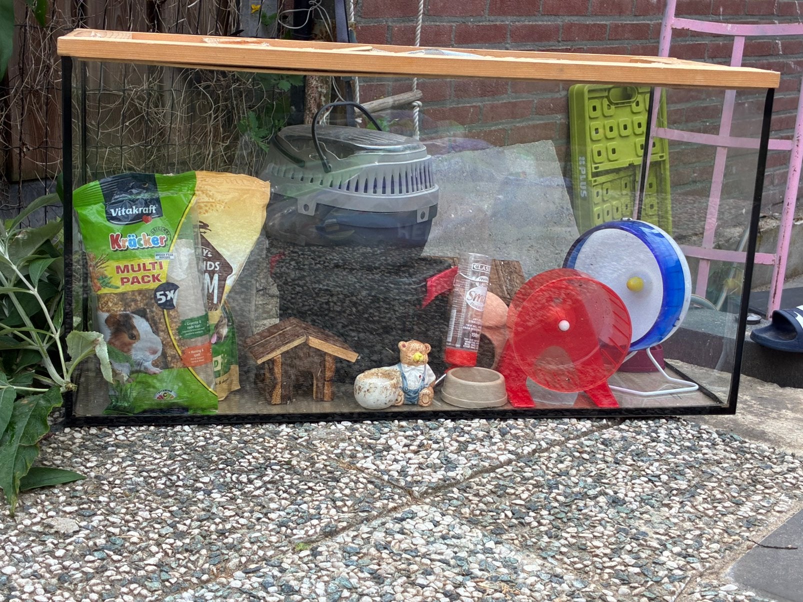 Hamster hok MET spullen, Minder dan 60 cm, Minder dan 75 cm, Ophalen of Verzenden, Zo goed als nieuw