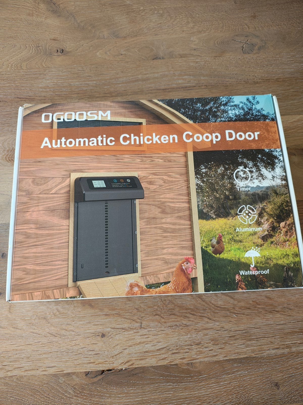 Automatische deuropener hokopener kippenhok nieuw, Ophalen of Verzenden, Nieuw, Kippenhok of Kippenren