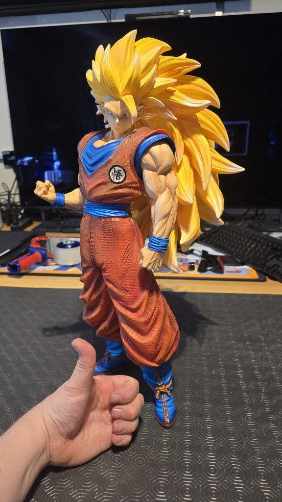 Dragon Ball Dragonball Z Goku SSJ3 2% Studio JT 1/4 Scale, Ophalen of Verzenden, Nieuw