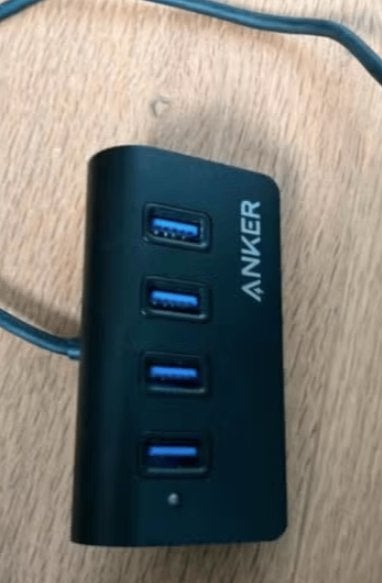 Anker hub, Computers en Software, Ophalen of Verzenden, USB-hub, Anker, Gebruikt
