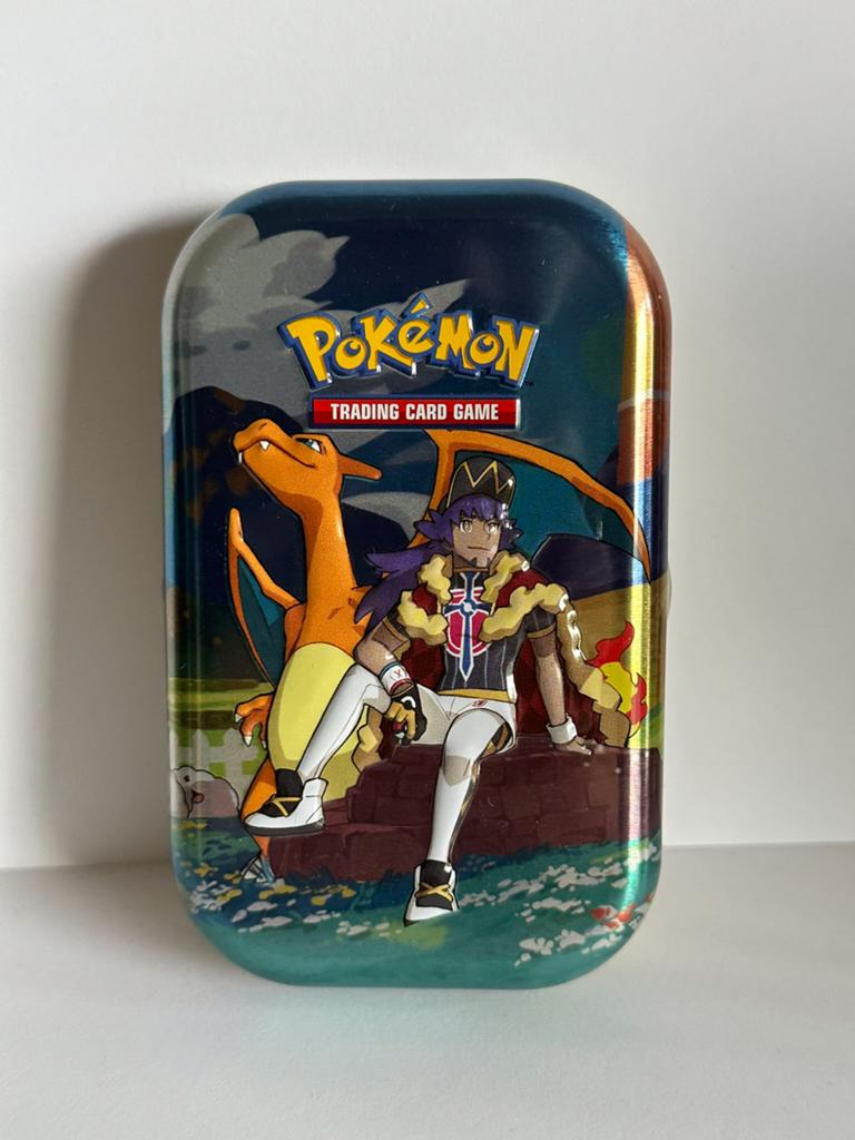Pokémon Trading Card Game tin Leon & Charizard, Ophalen of Verzenden, Zo goed als nieuw