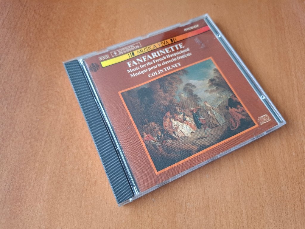 FANFARINETTE: Music for the French Harpsichord- COLIN TILNEY, Ophalen of Verzenden, Barok, Zo goed als nieuw, Kamermuziek